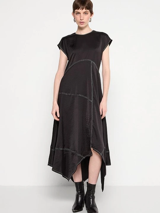 Zdjęcie produktu Długa sukienka AllSaints czarny