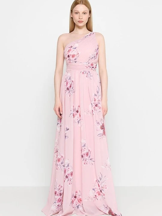Zdjęcie produktu Długa sukienka Apart Glamour jasnoróżowy