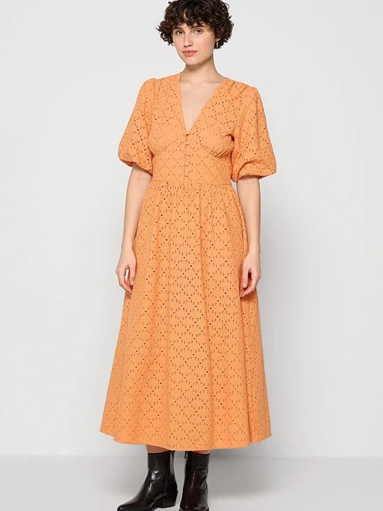 Zdjęcie produktu Długa sukienka Barbour morelowy