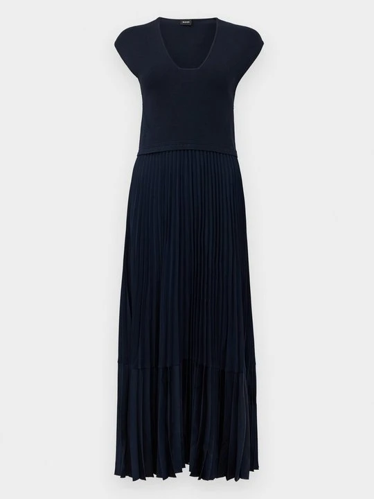 Zdjęcie produktu Długa sukienka Boss granatowy