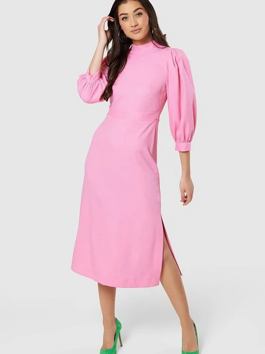 Zdjęcie produktu Długa sukienka Closet jasnoróżowy