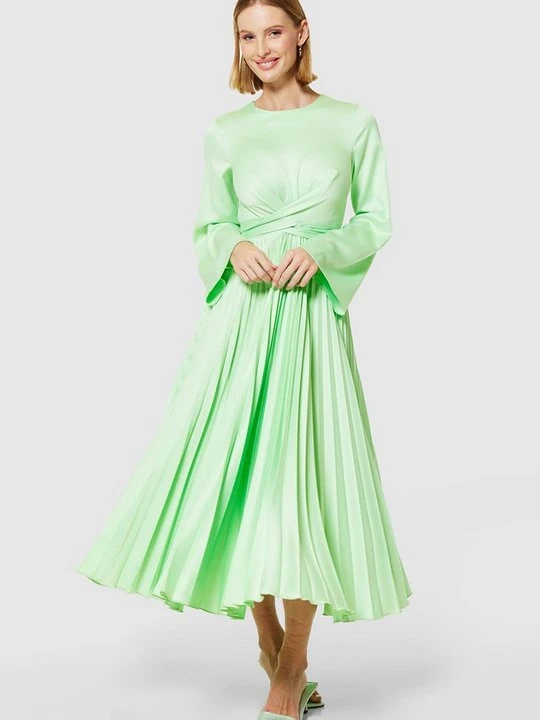 Zdjęcie produktu Długa sukienka Closet jasnozielony