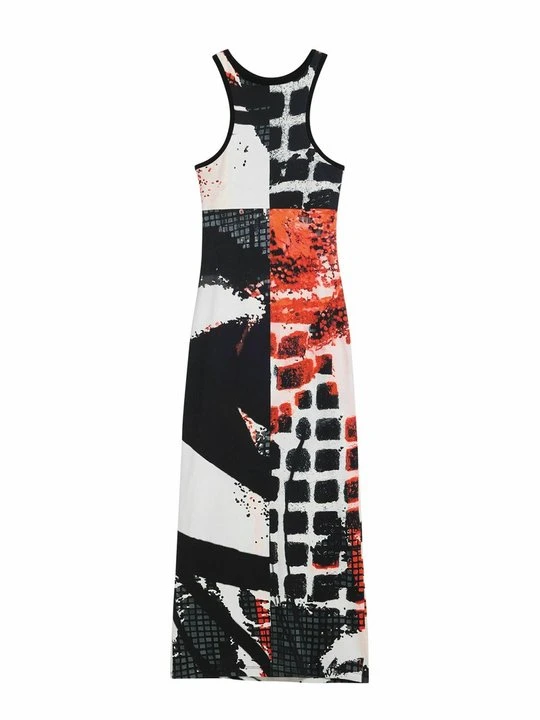 Zdjęcie produktu Długa sukienka Desigual czarny