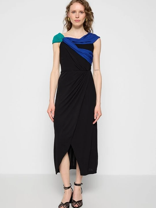 Zdjęcie produktu Długa sukienka Diane Von Furstenberg czarny