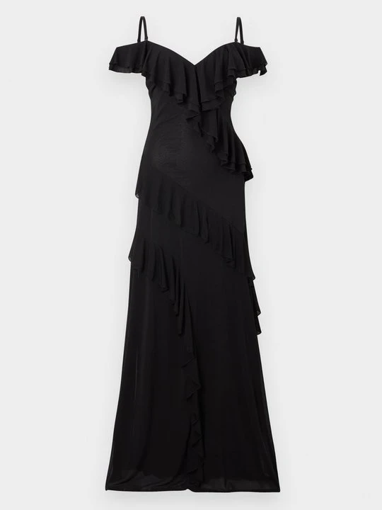 Zdjęcie produktu Długa sukienka Diane Von Furstenberg czarny