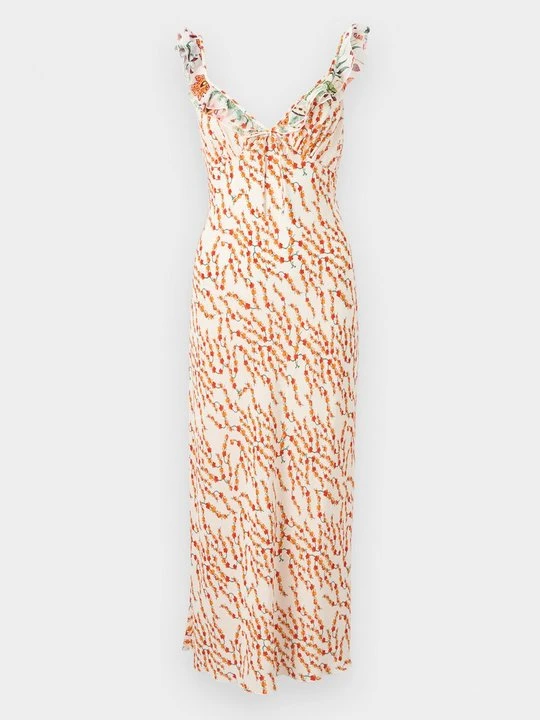 Zdjęcie produktu Długa sukienka Diane Von Furstenberg biały