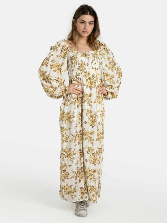 Zdjęcie produktu Długa sukienka Free People beżowy