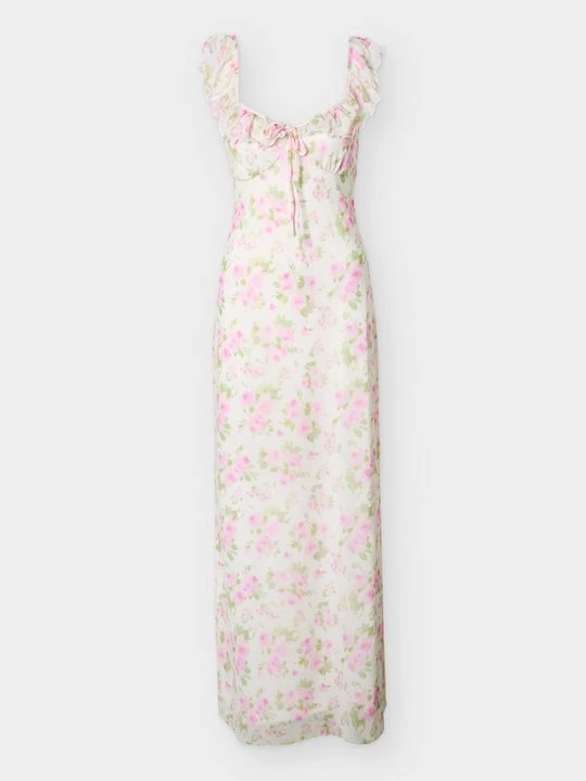 Zdjęcie produktu Długa sukienka Gina Tricot różowy