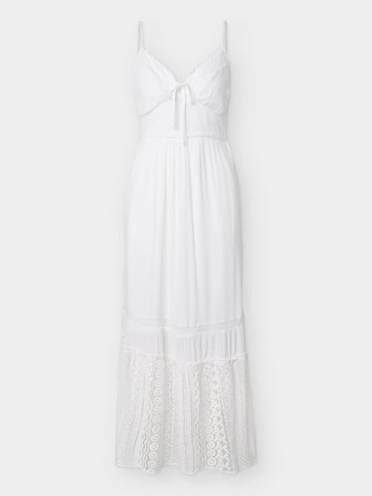 Zdjęcie produktu Długa sukienka Hollister Co. biały