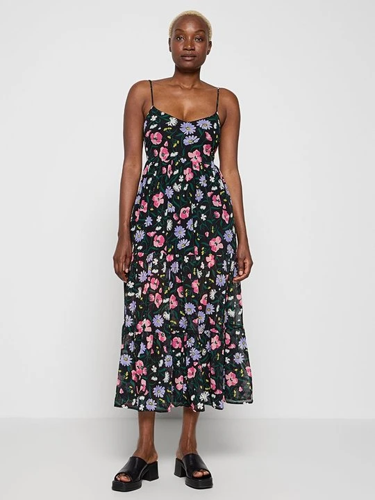 Zdjęcie produktu Długa sukienka Kate Spade czarny