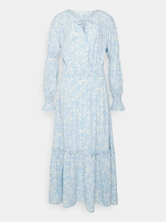 Zdjęcie produktu Długa sukienka KnowledgeCotton Apparel jasnoniebieski