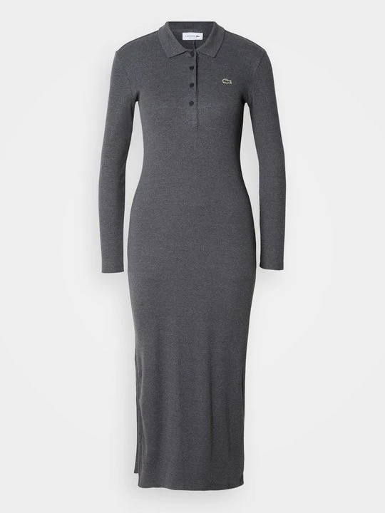 Zdjęcie produktu Długa sukienka Lacoste szary