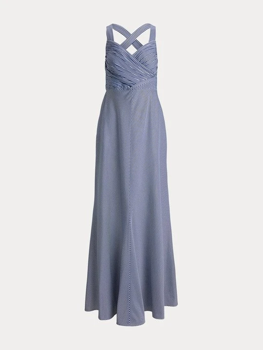 Zdjęcie produktu Długa sukienka Lauren Ralph Lauren niebieski