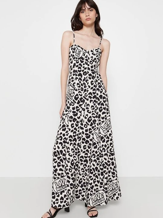 Zdjęcie produktu Długa sukienka LOVE MOSCHINO biały
