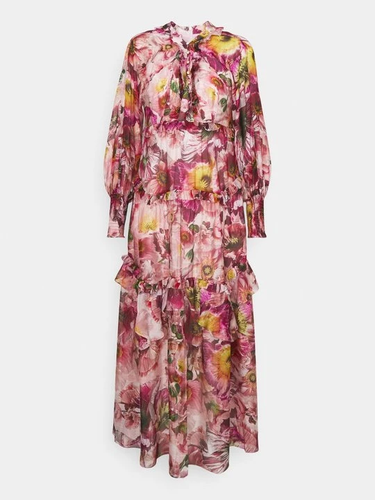 Zdjęcie produktu Długa sukienka Marchesa Rosa różowy