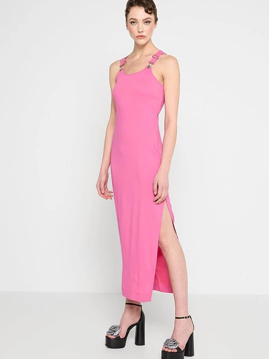 Zdjęcie produktu Długa sukienka MOSCHINO różowy