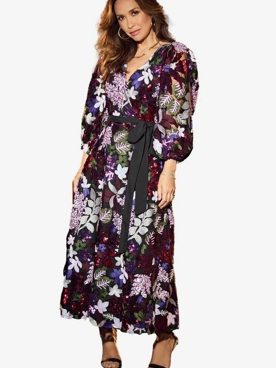 Zdjęcie produktu Długa sukienka Myleene Klass czarny