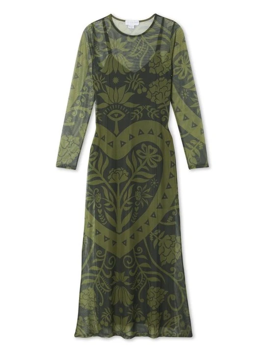 Zdjęcie produktu Długa sukienka Never Fully Dressed khaki