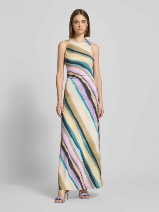 Zdjęcie produktu długa sukienka o kroju slim fit model 'Tsane' Topshop Jasnofioletowy