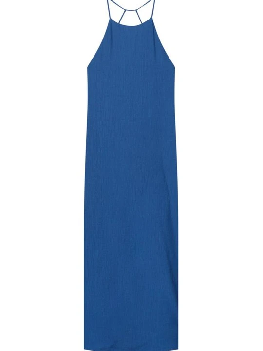 Zdjęcie produktu Długa sukienka PULL&BEAR niebieski