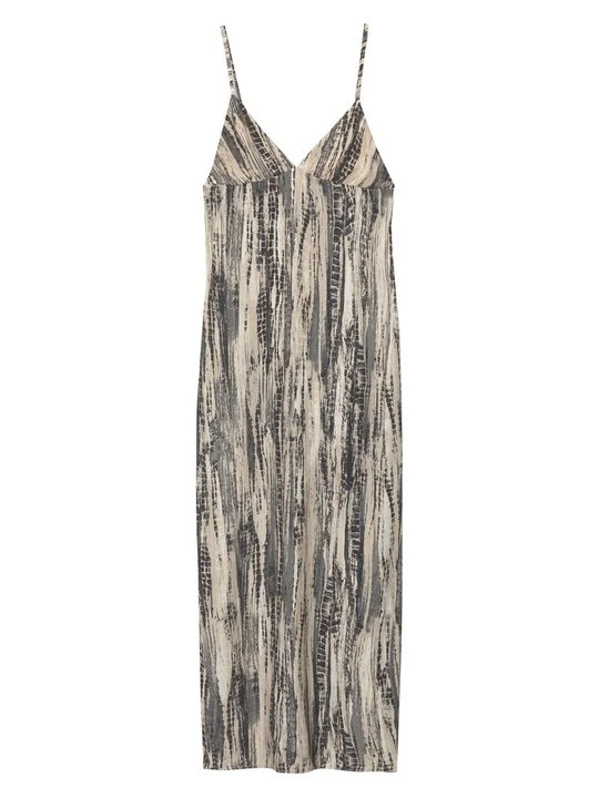 Zdjęcie produktu Długa sukienka PULL&BEAR szary