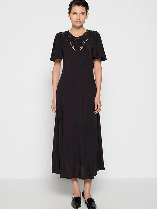 Zdjęcie produktu Długa sukienka Scotch & Soda czarny
