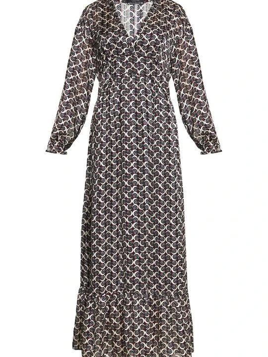 Zdjęcie produktu Długa sukienka Scotch & Soda czarny