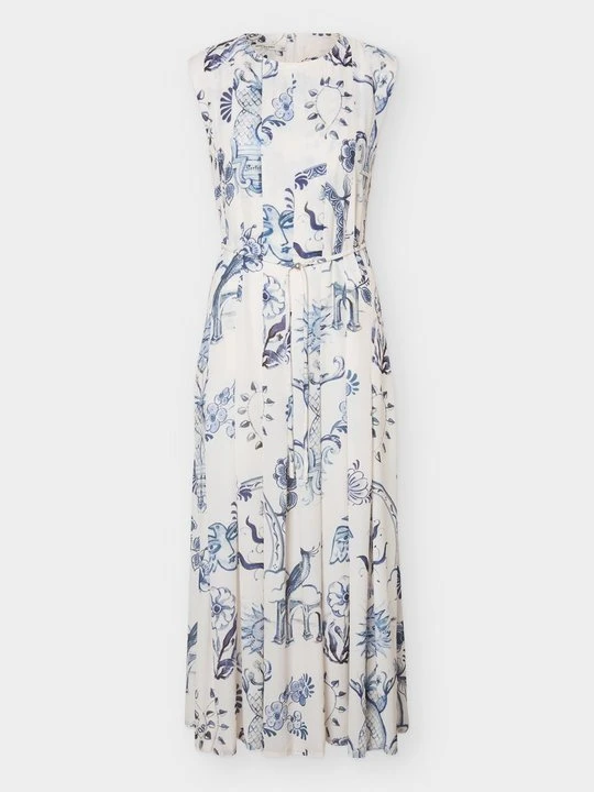 Zdjęcie produktu Długa sukienka Scotch & Soda mleczny
