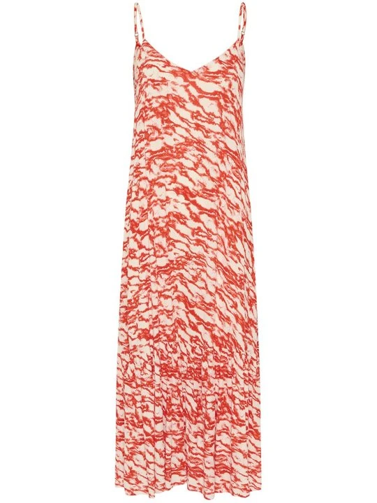 Zdjęcie produktu Długa sukienka Soaked in Luxury czerwony