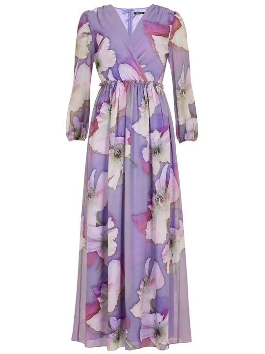 Zdjęcie produktu Długa sukienka Swing mauve
