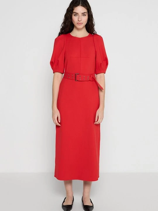 Zdjęcie produktu Długa sukienka Ted Baker czerwony