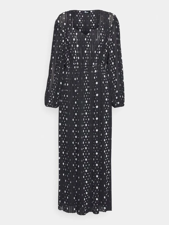 Zdjęcie produktu Długa sukienka The Kooples czarny