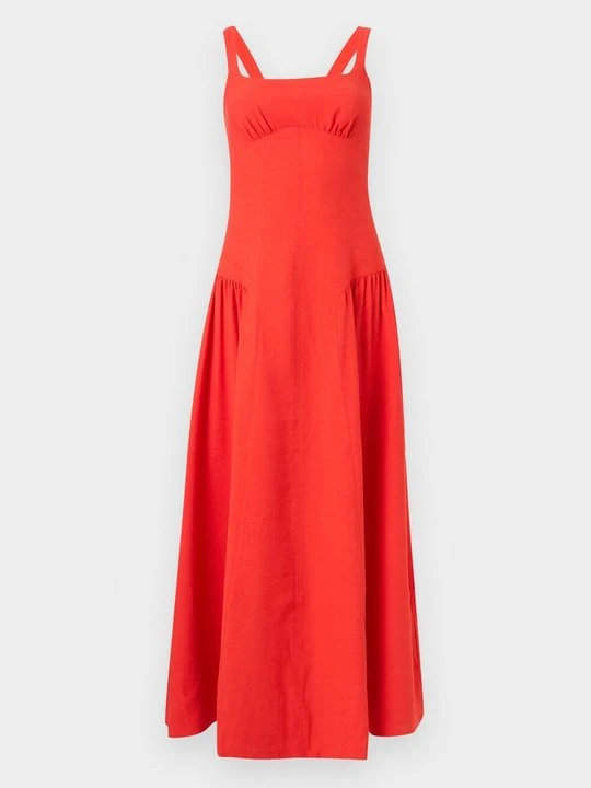 Zdjęcie produktu Długa sukienka Topshop czerwony