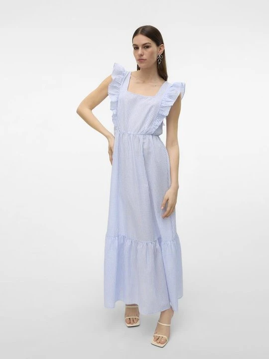 Zdjęcie produktu Długa sukienka Vero Moda biały