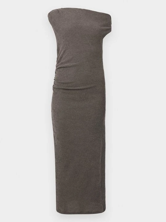 Zdjęcie produktu Długa sukienka Vero Moda ciemnobrązowy