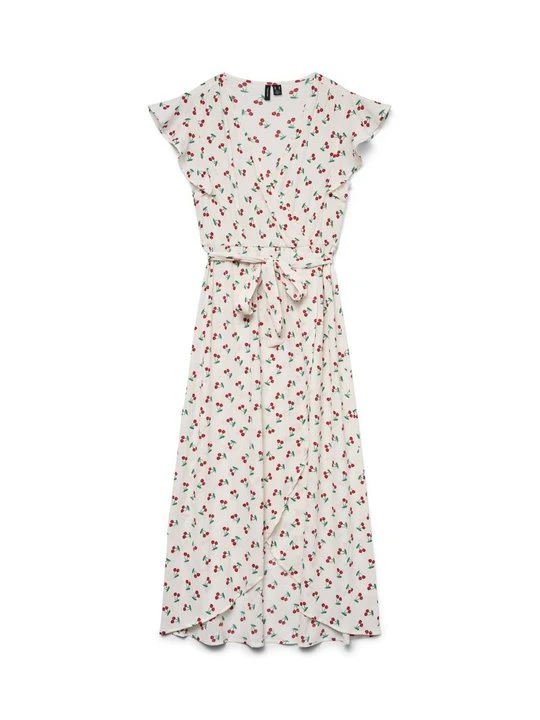 Zdjęcie produktu Długa sukienka Vero Moda biały