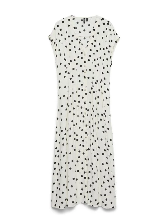Zdjęcie produktu Długa sukienka Vero Moda biały