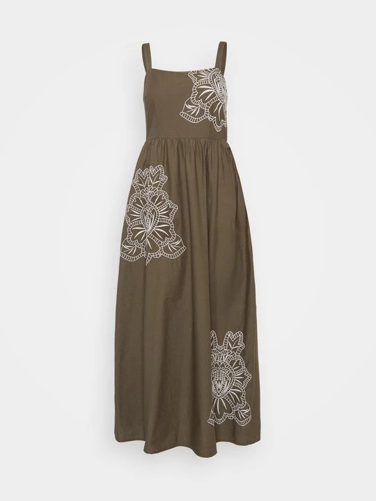 Zdjęcie produktu Długa sukienka Vero Moda khaki
