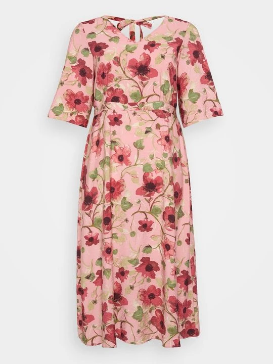 Zdjęcie produktu Długa sukienka Vero Moda różowy