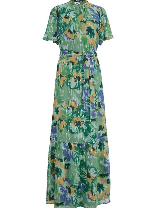 Zdjęcie produktu Długa sukienka WE Fashion zielony