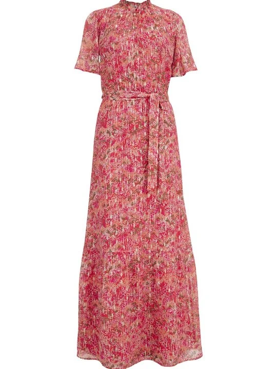 Zdjęcie produktu Długa sukienka WE Fashion jasnoczerwony