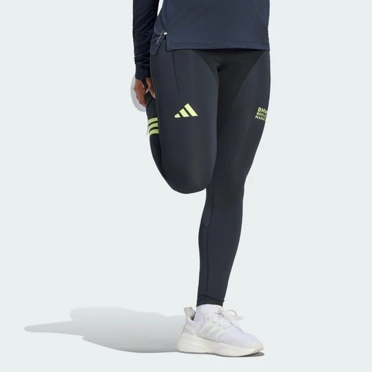 Zdjęcie produktu DŁUGIE LEGGINSY DAMSKIE BMW BERLIN-MARATHON 2026 Adidas Night Grey