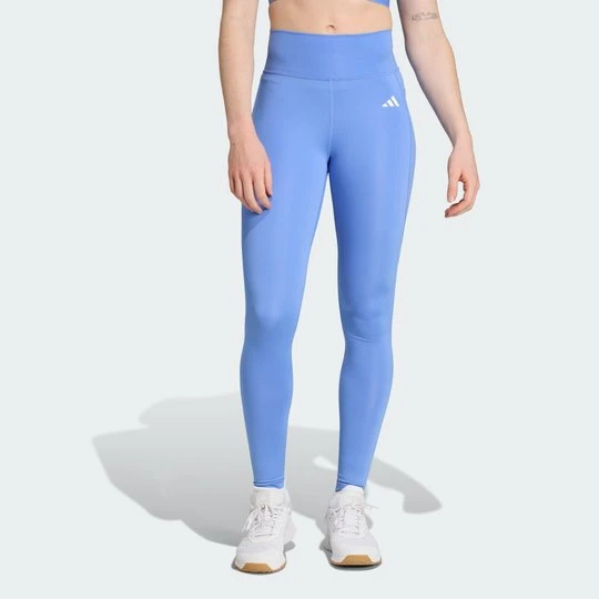 Zdjęcie produktu Długie legginsy Optimé Essentials Stash Pocket Adidas Blue Fusion