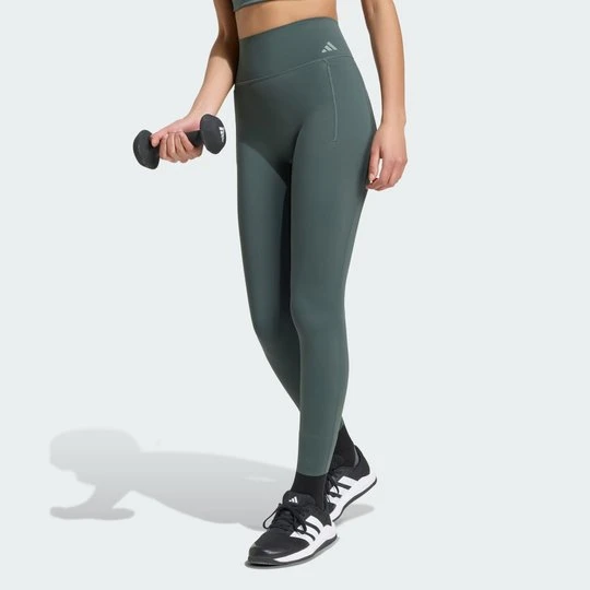 Zdjęcie produktu Długie legginsy Optime Workout Contour Adidas Legend Ivy