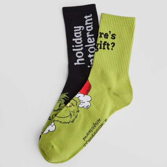 Zdjęcie produktu Długie skarpetki The Grinch 2-pak House