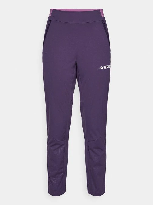 Zdjęcie produktu Długie spodnie trekkingowe Adidas Terrex jagodowy