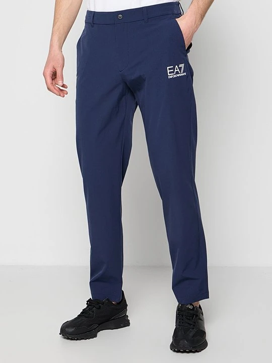 Zdjęcie produktu Spodnie materiałowe EA7 Emporio Armani niebieski