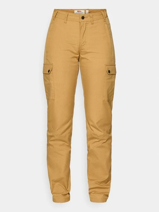 Zdjęcie produktu Długie spodnie trekkingowe Fjällräven brązowy