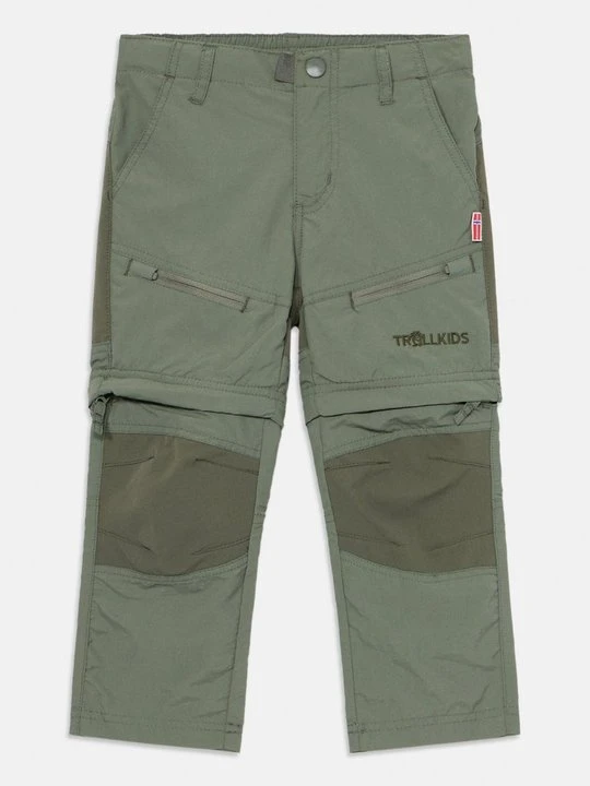 Zdjęcie produktu Długie spodnie trekkingowe Trollkids khaki
