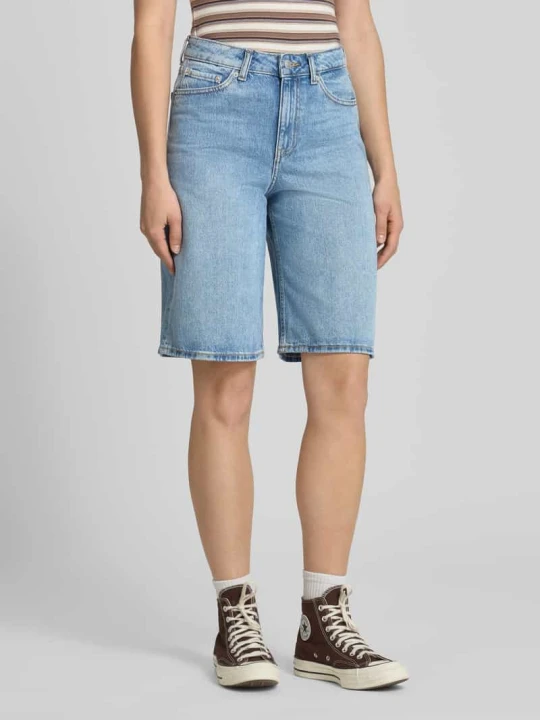 Zdjęcie produktu Długie szorty w stylu 5 kieszeni model 'TOKYO' JJXX Jeansowy niebieski